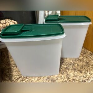 Tupperwarere Cereal Containers